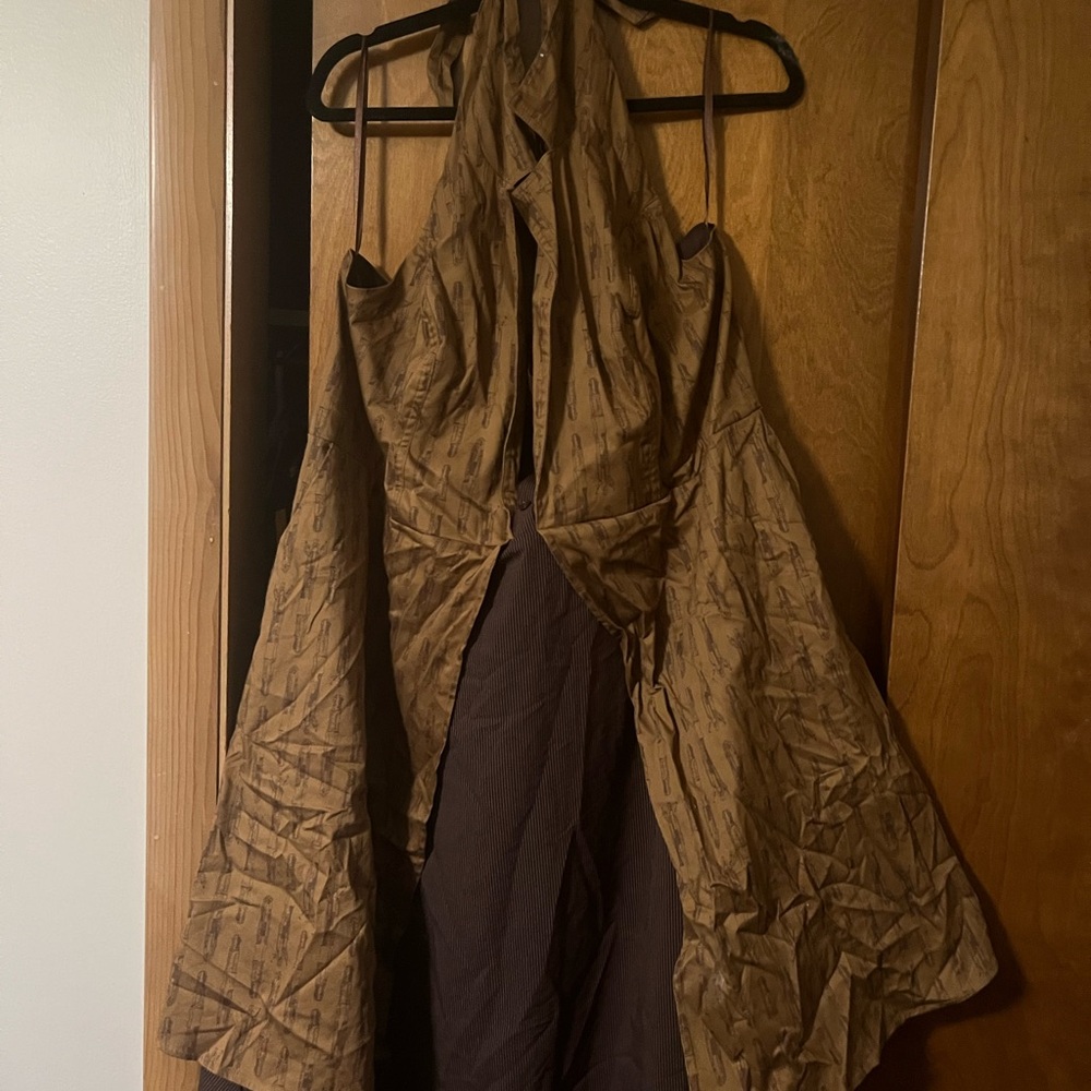 Brown Halter 10th Doctor, doctor who Dress
